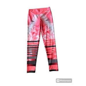 Claudia Molina Womens Workout‎ Leggings Pink Size L